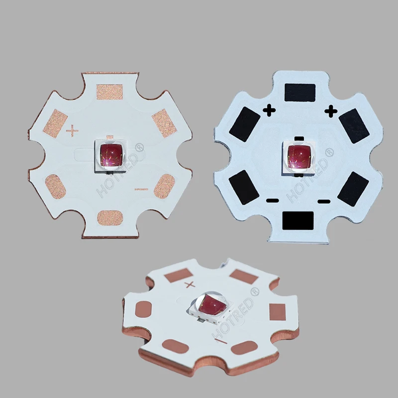 1-5pcs 660nm 5W 10W Plant Growth LED Chip Deep Red 3030 GH CSSRM6.24 OSR-GH PUSRA2.25 3737 SMD Grow Lamp 1.8-2.0V 1500mA 3000mA