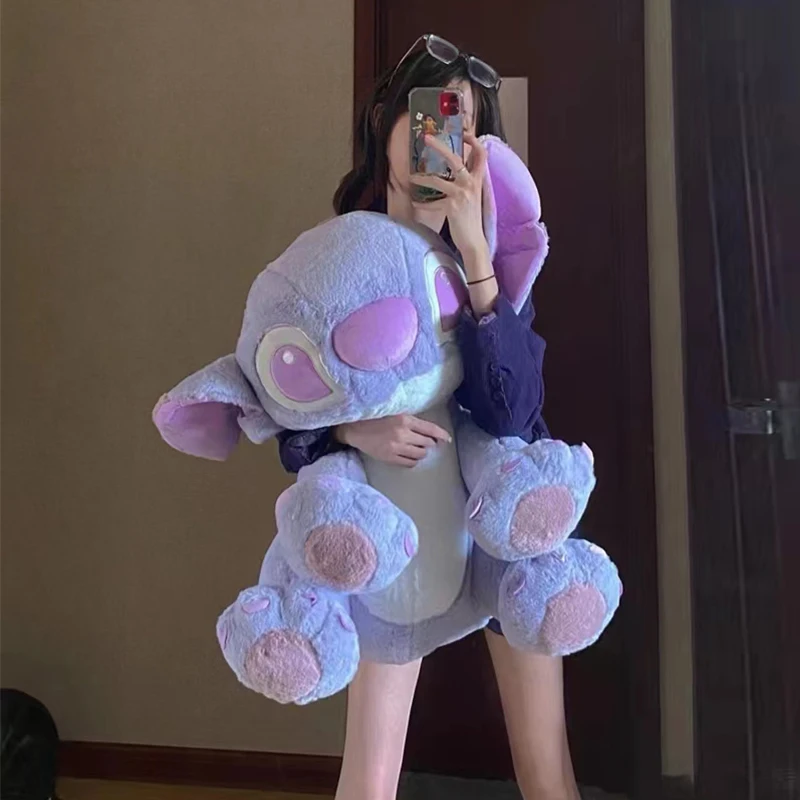 Taro Purple Stitch Doll Doll Disney Star Baby Pp Cotton Stuffed Stuffed Toy Girl Sleeping Cuddle Doll Large Cute Gift Birthday