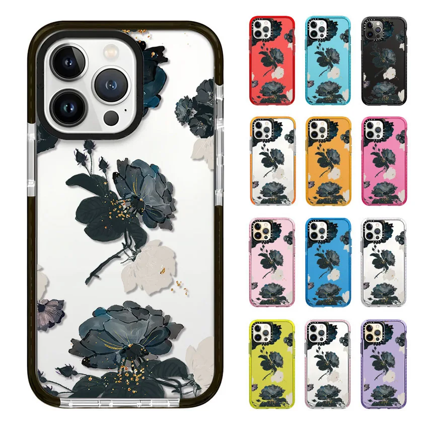 الحيوانات القط قضية الهاتف آيفون 17 16 15 14 13 12 11 برو ماكس XR 7 8 زائد SE 2020 2022 البسيطة الهواء لينة بولي TPU للصدمات الغطاء الخلفي #1