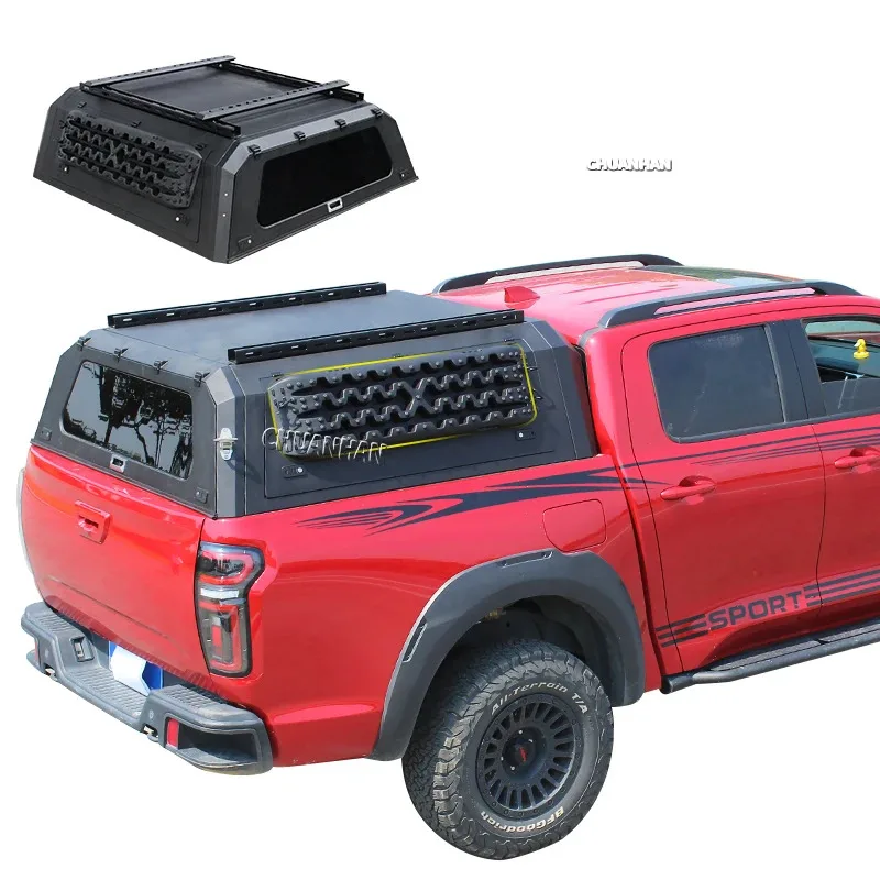 

Benext Hardtop Canopy Frontier NP300 D40 Tacoma Tundra Hardbody Navara Similar Emergency Recovery Board Hilux Compatible