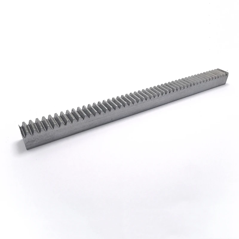 Mod 1 spur Gear rack straight teeth 12x12x280mm length 280mm 45# steel CNC parts modulus 1 Mod1