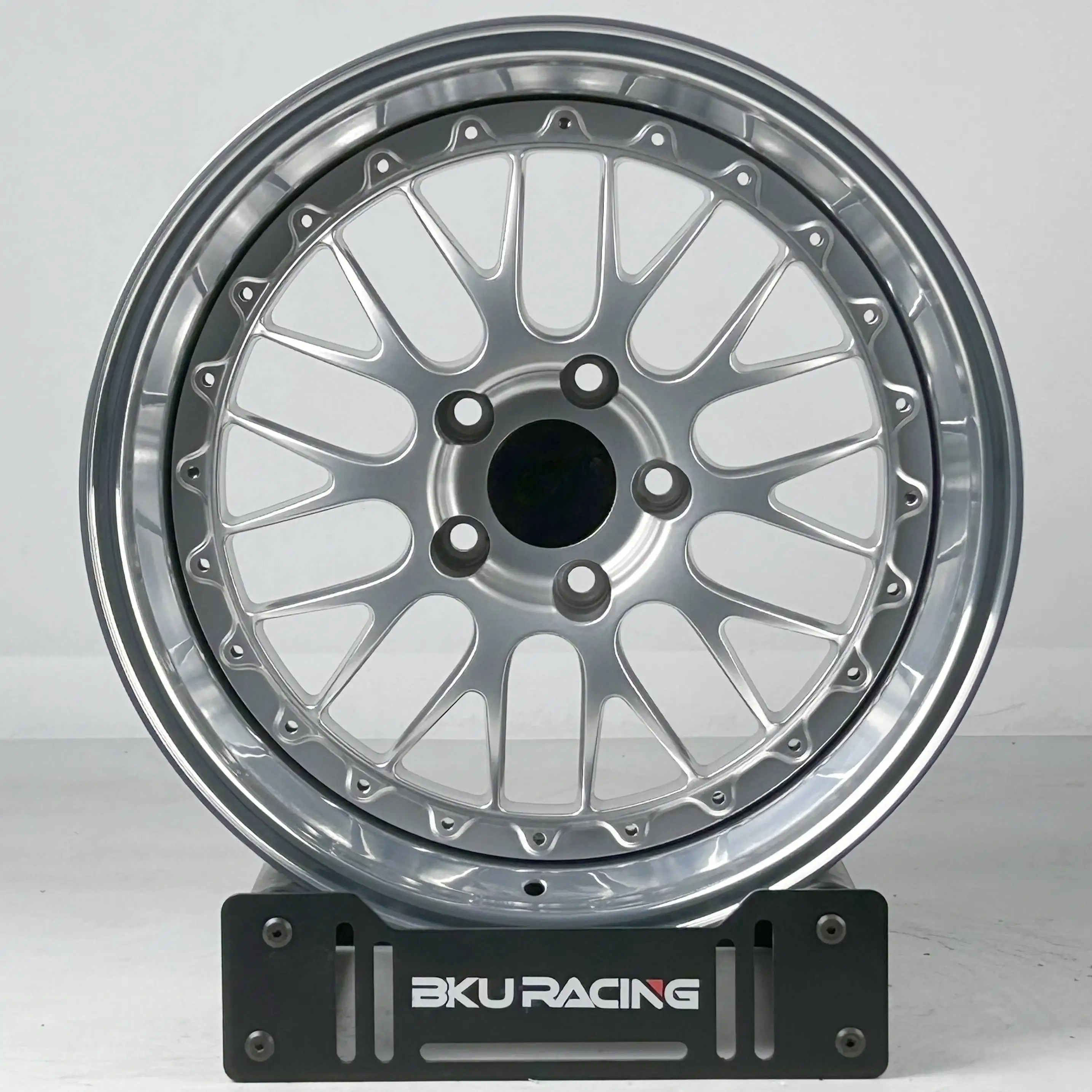 

Bk Custom 3piece Forged 5x120 5x130 5x114.3 E88 E87 Wheels15 16 17 18 19inch Silver Center Wheel Rim for BMW Porsche Audi Nissan