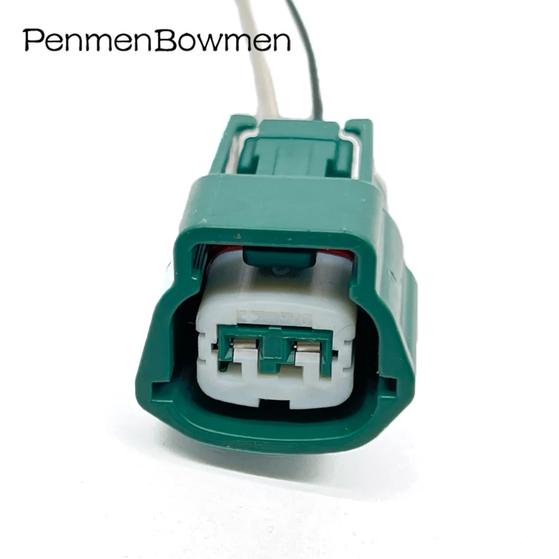 1 Set 2 Pin Auto Fuel Filter Fitting VVT Solenoid Valve Electrical Cable Connector Female Wire Harness Plug for 6189-0775