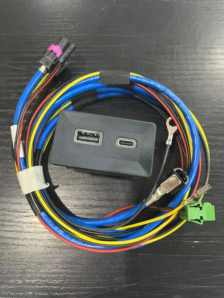 Media USB Type-C Switch MIB2 MDI USB AMI Adapter Plug Socket For VW Golf 7 MK7 VII For Passat B8 DZJPCARPLAYKGWXK