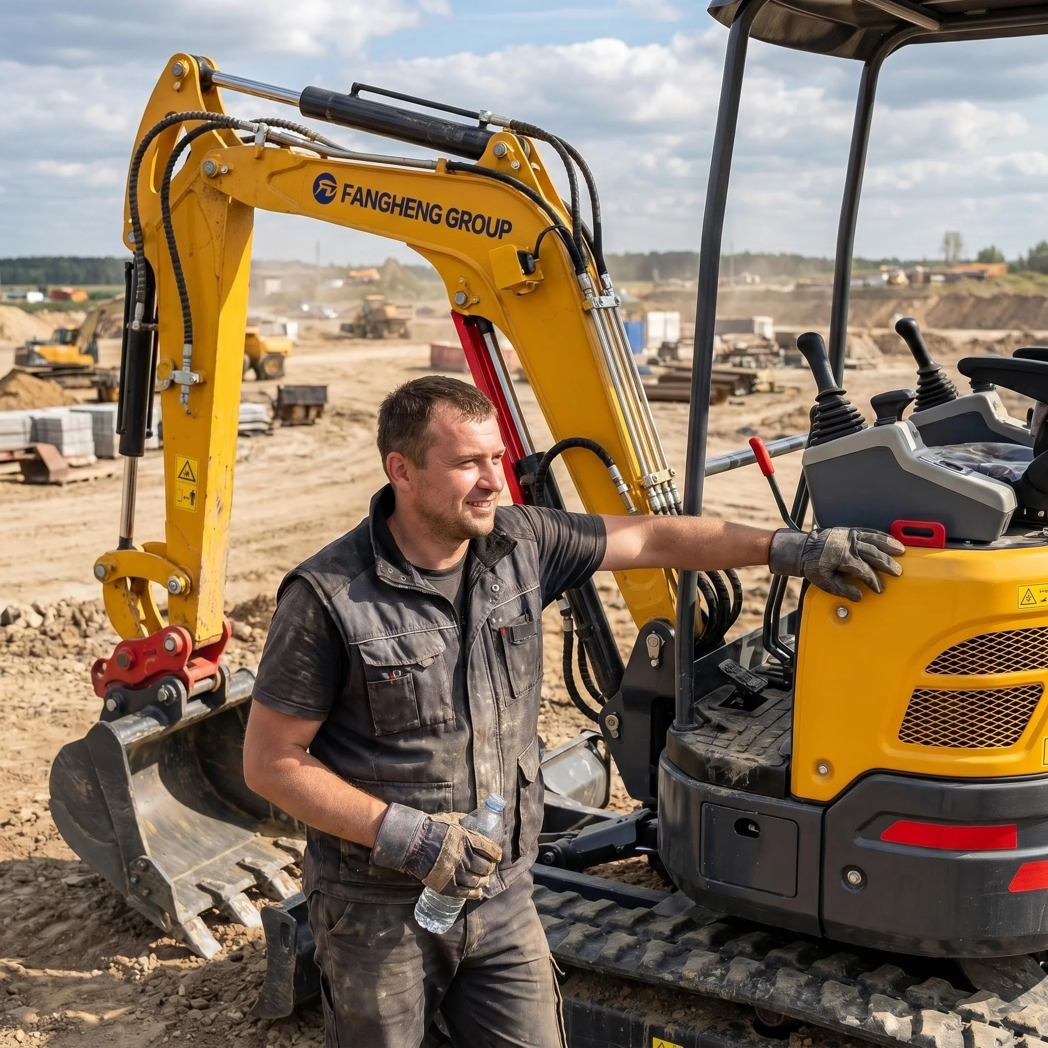 Mini Excavator 1.6 Ton 1.8 Customized Free Shipping Multi-function Kubota Engine Digger Small Crawler Farm Excavators Home
