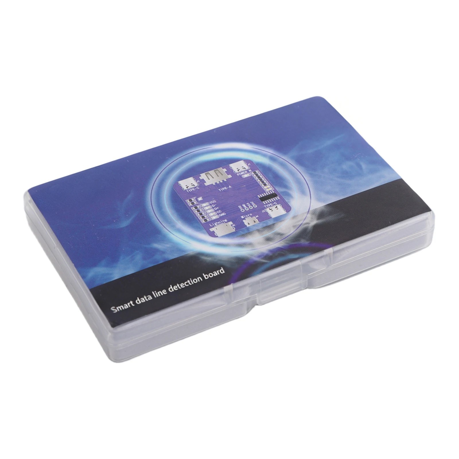 USB Data Cable Tester Board for Quick Cable Diagnostics Short Circuit Detection LED Charging and Data Transmission Lights