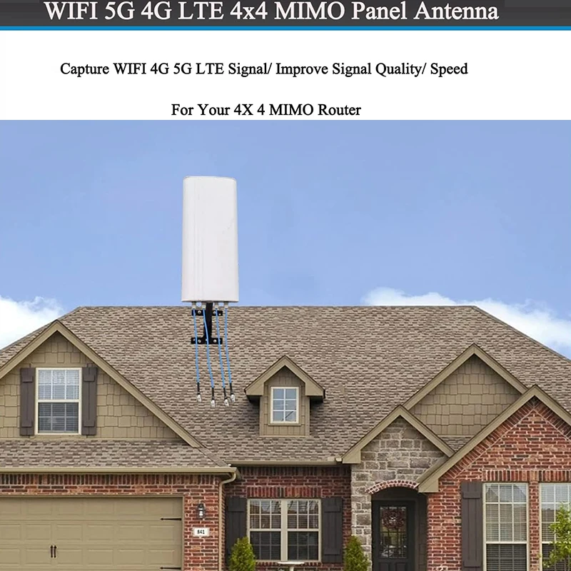 Imagem -05 - Antena Wifi de Longa Distância 4g 5g 4x4 Mimo Uwb 6984000mhz Gateway at t T-mobile Verizon n2 n5 N77 N66 N260