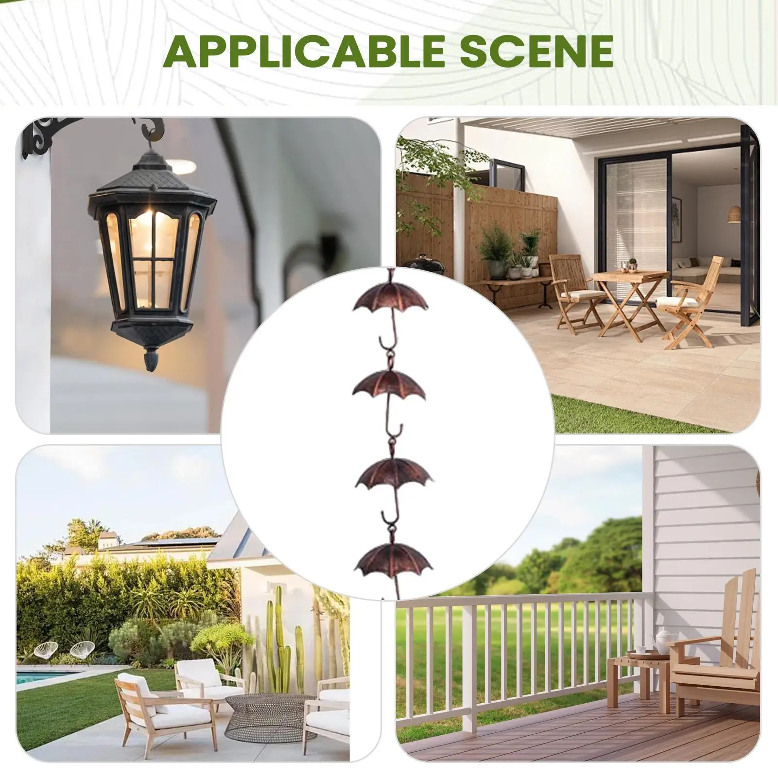 

Дождевые цепи для улицы, декоративные водосточные трубы, улавливатель воды, декоративные водонепроницаемые цепи для дома, задний двор, пейзажные архитекторы