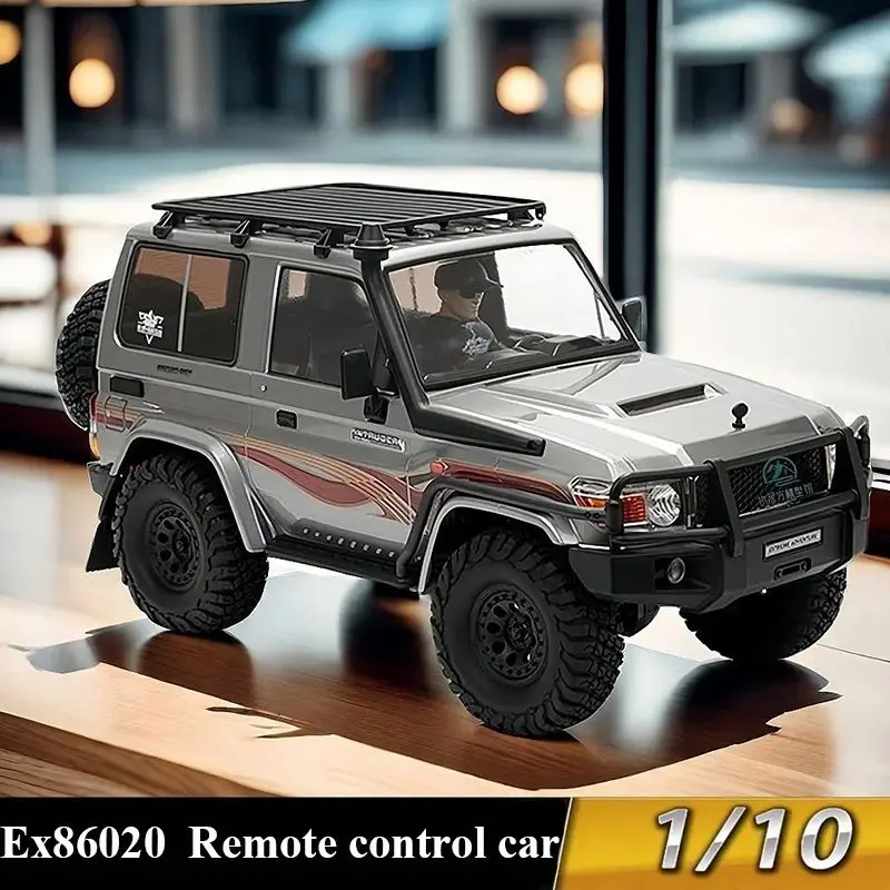 

RGT EX86020 1/10 Intruder LC71 Remote Control Electric Four-Wheel Drive Climbing Car Simulation Off-Road RC Model Car Toy Gift