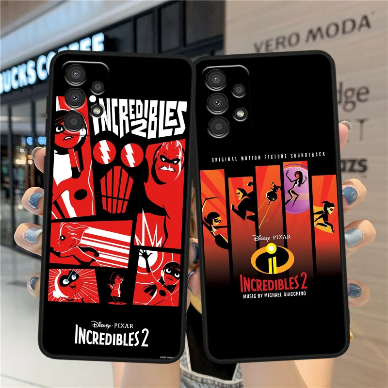 The Incredibles Cool For Samsung A90 A80 A70S A60 A50S A40 A30S A20E A20S A10S Silicone Black Phone Case