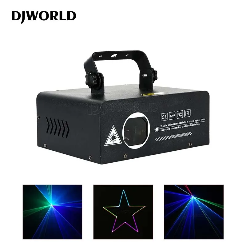 500MW Beam Line RGB Scanner RG Patterns DMX512 Projector Stage Lighting For DJ Disco Party Nightclub Bar Stage Effect Light