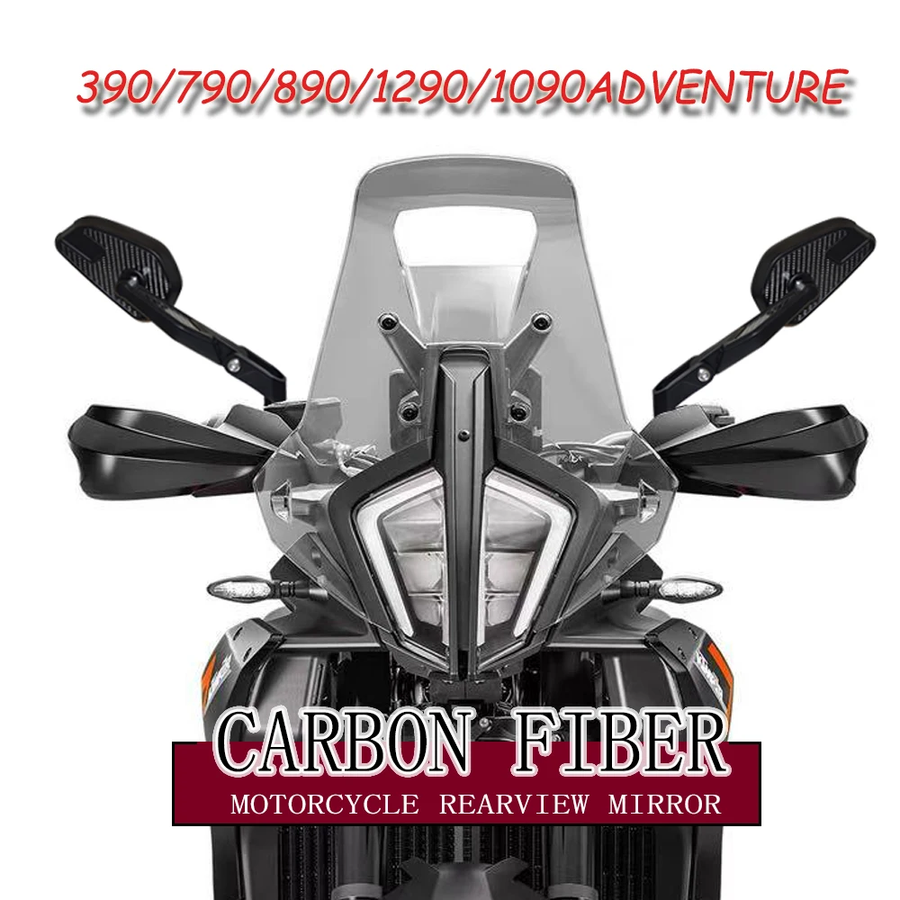 

Motorcycle Rearview Mirror for KTM 990 1290 1390 Super Duke Adventure 125 200 390 690 790 890 Foldable mirrors rod anti-glare ﻿