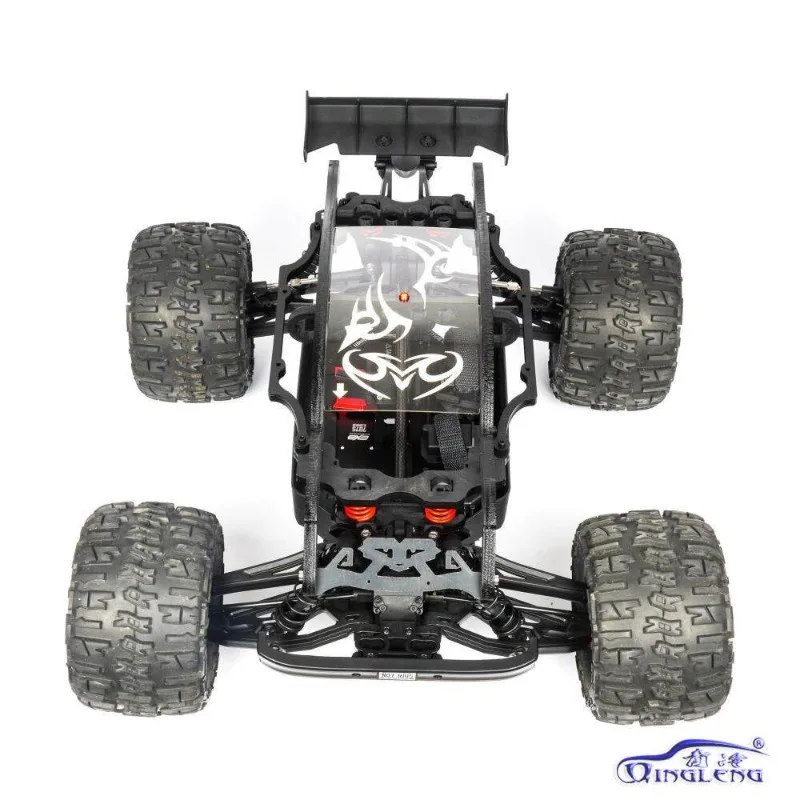 Bare Spring Nylon Roll Cage for 1/8 ARRMA OUTCAST & NOTORIOUS 6S EXB V3-V6, Non-Destructive Install Directly Replaces Stock Body