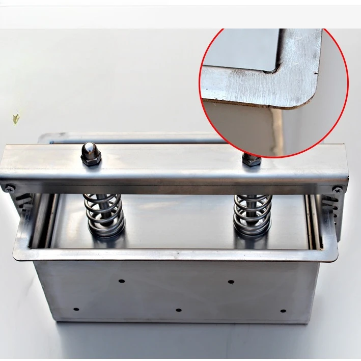 Kitchen Cooked Frozen Beef Roll Forming Tool 1KG Thickened Stainless Steel Ham Meat Pressing Box
