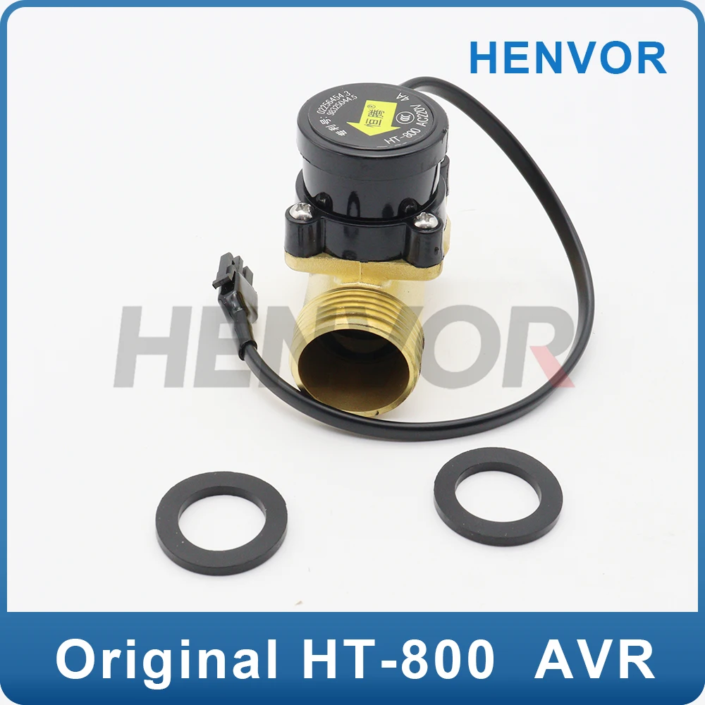 

HT800 AC220V Контроллер усилителя водяного насоса 1 дюйм 32 мм Датчик расхода в трубе Магнитный клапан переключателя контроля давления