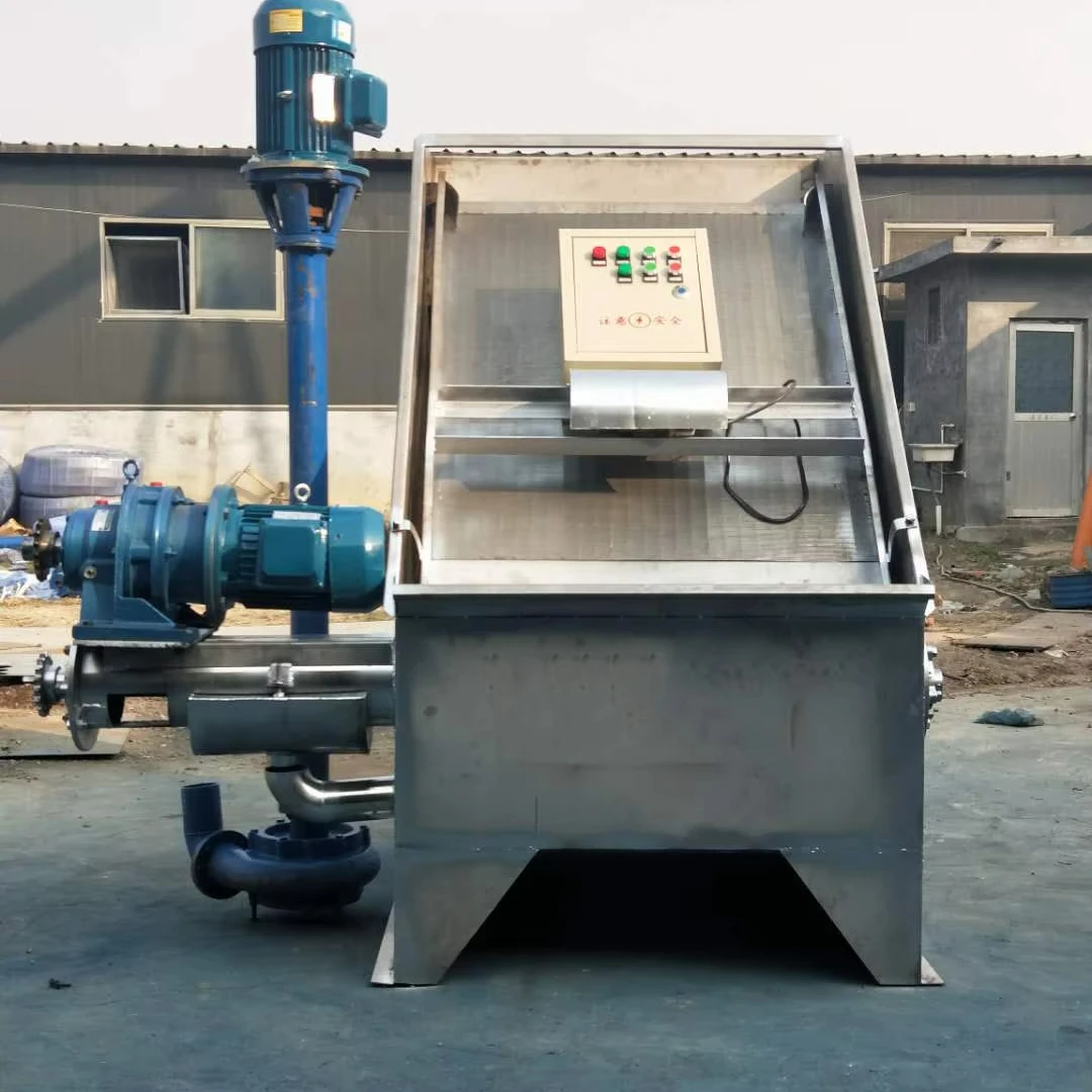 Factory Direct Sales Inclined Screen Solid-liquid Separator Farm Manure Separator Inclined Screen