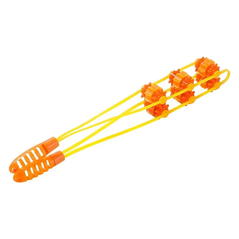 Popular Back Massager Rubber Roller Relaxation and Wellness Fitness Hammer Back Roller Massage Device from China Mainland