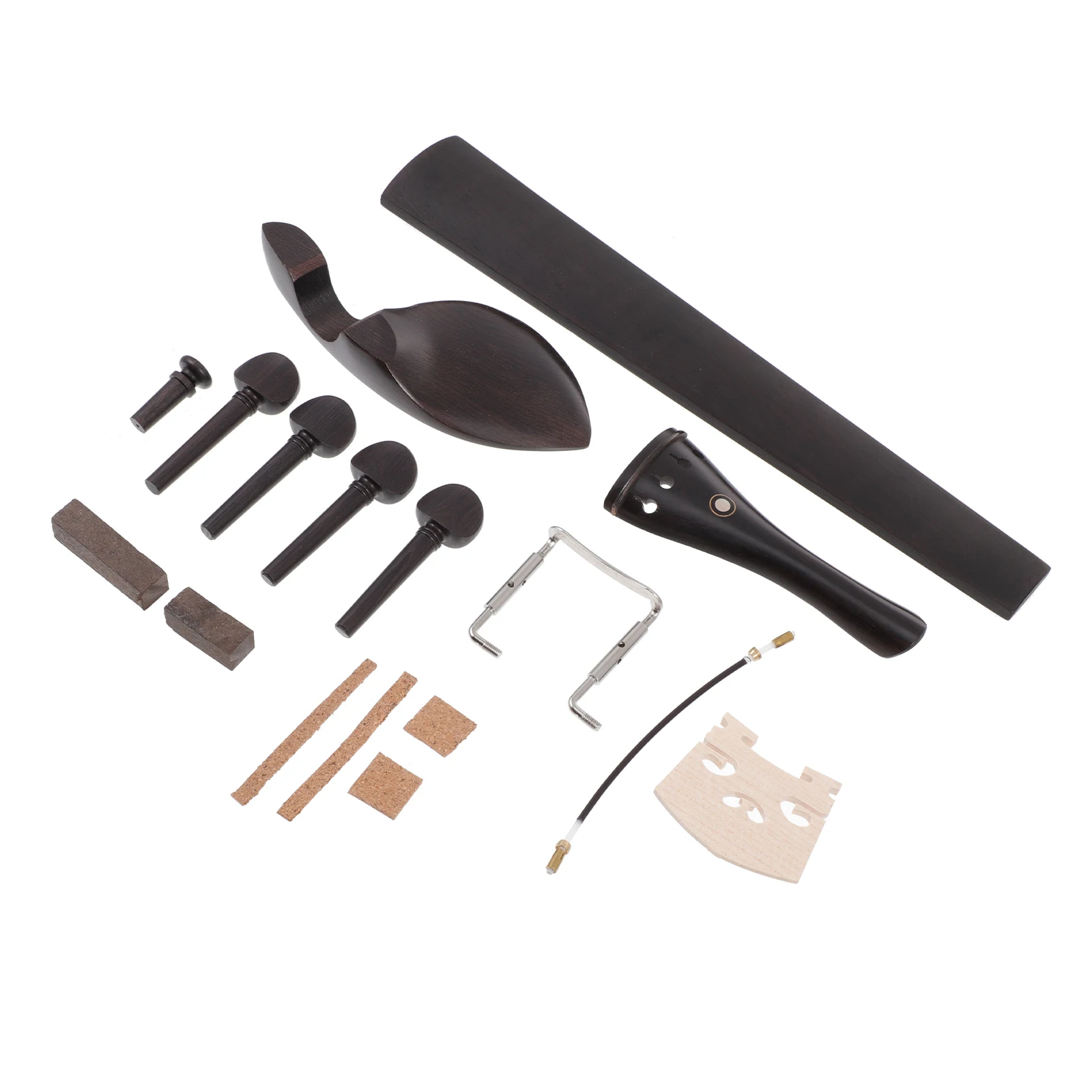 

Violin Accessories Ebony Parts 4/4 Accessory Component Practical Supplies Tools