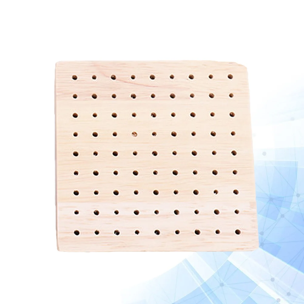 

Wood Base Clay Figurines Rack Durable Lightweight Practical Holder Suitable for Polymer Clay Sculpture Wood Base