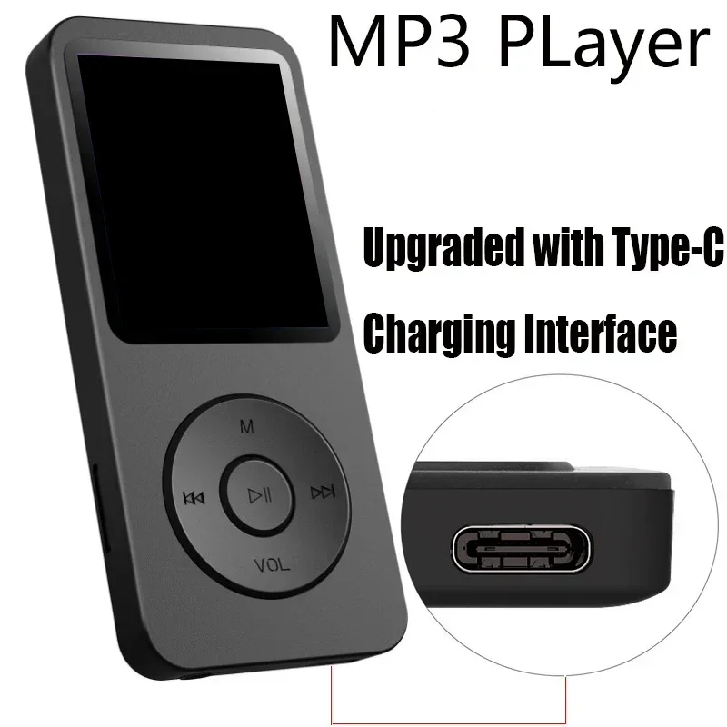 Multi-functional Wireless Portable MP3 Player With Built-in Speakers FM Radio EBook Recording Sports MP4 Music Player