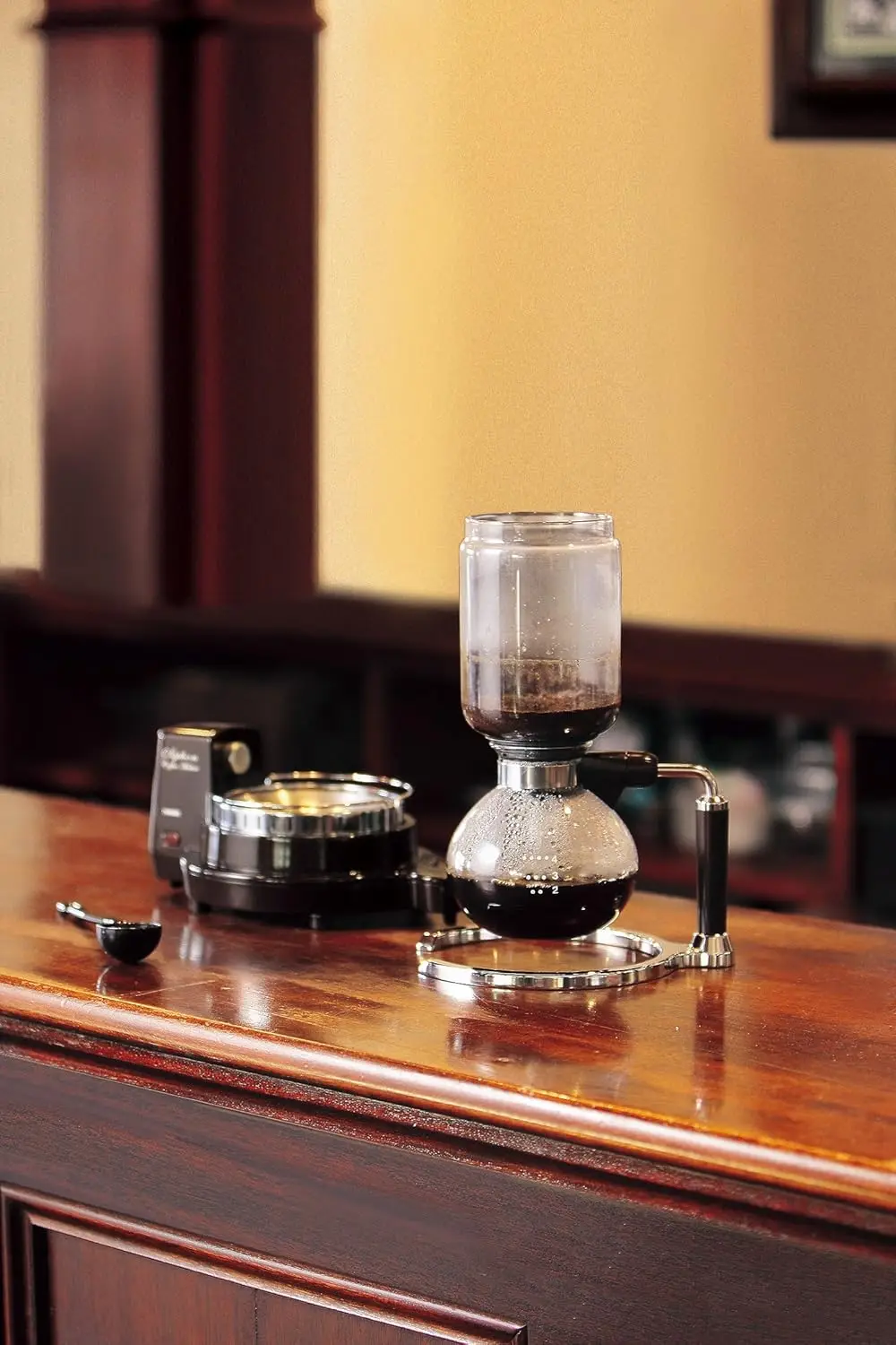 siphon coffee maker dark brown CM-D853BR