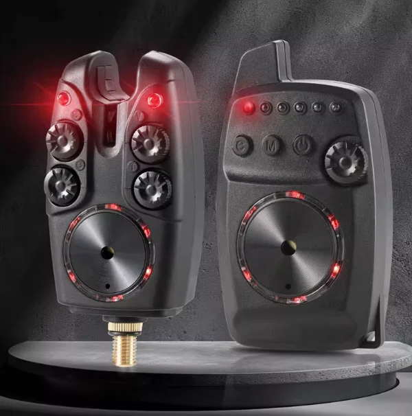 Wireless Fishing Electronic Alarm JY-77 with Adjustable Light, European Carp Fishing Library and Light Adjustable System