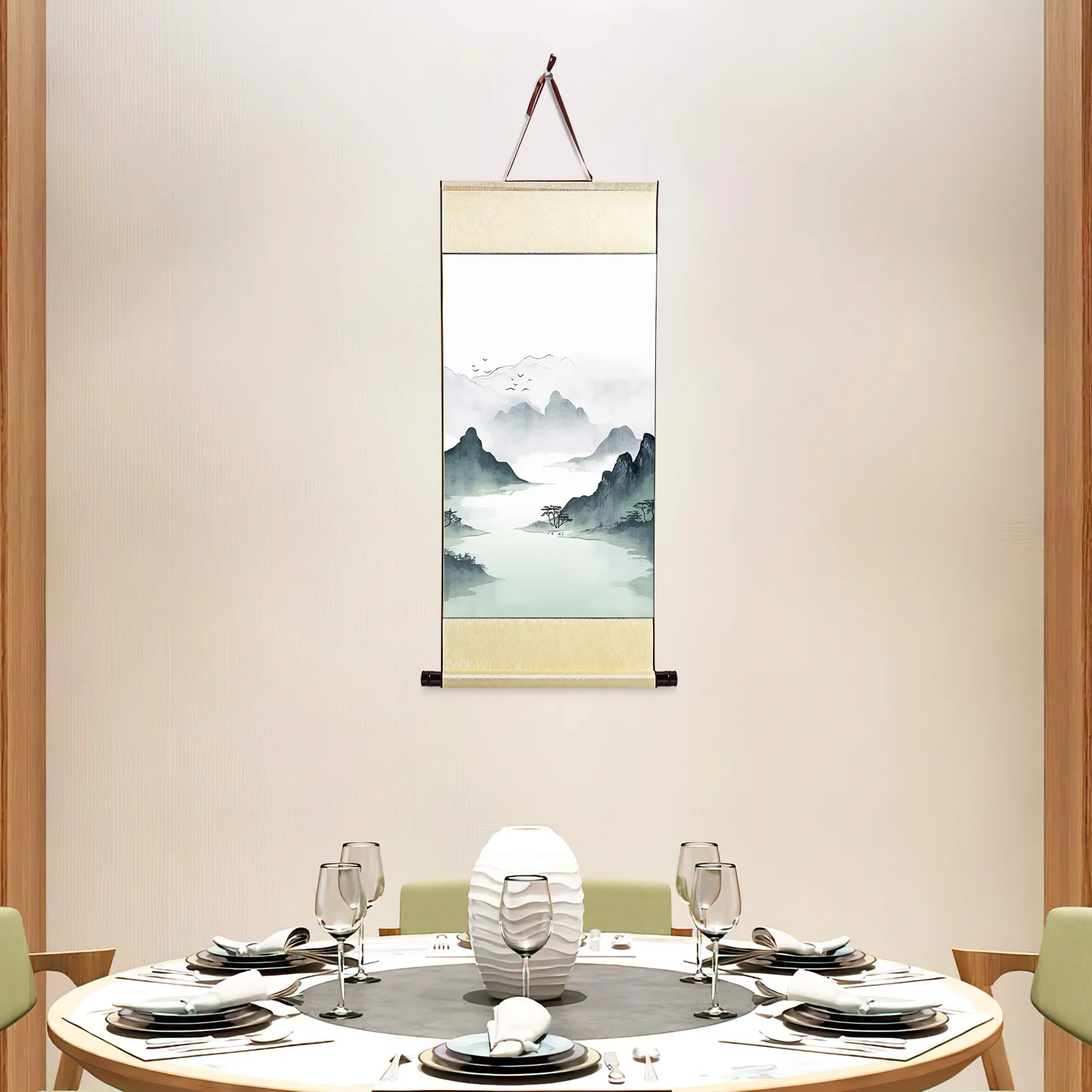 

Blank Calligraphy Scroll Paper Premium Durable Portable Home Office Scroll Paper Chinese Calligraphy Painting Accessory