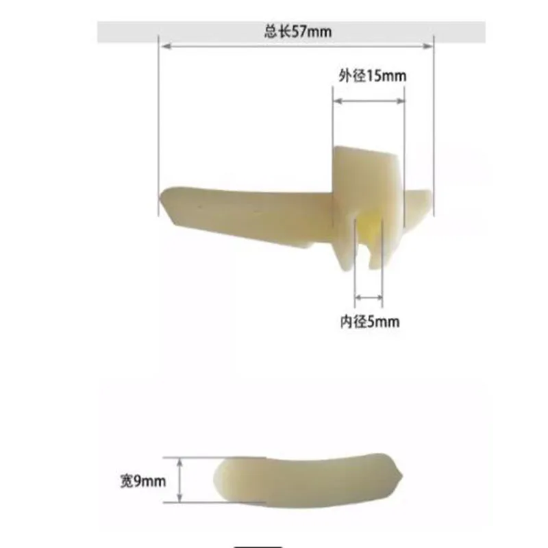 Mesin pemanggang, bantalan pelindung kepala burung, mesin bongkar ban, aksesori selubung Slider plastik, Gasket kepala burung