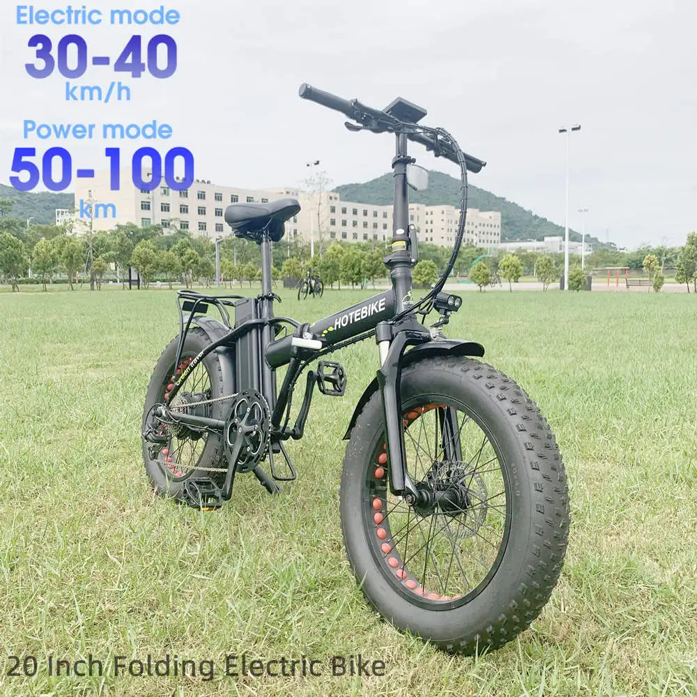 

Foldable Electric Bike 250w 350w 500w 750w 36v 48v Ebike Waterproof 2 Wheels Electric-bike 20inch Fat Tire Folding Electric Bike