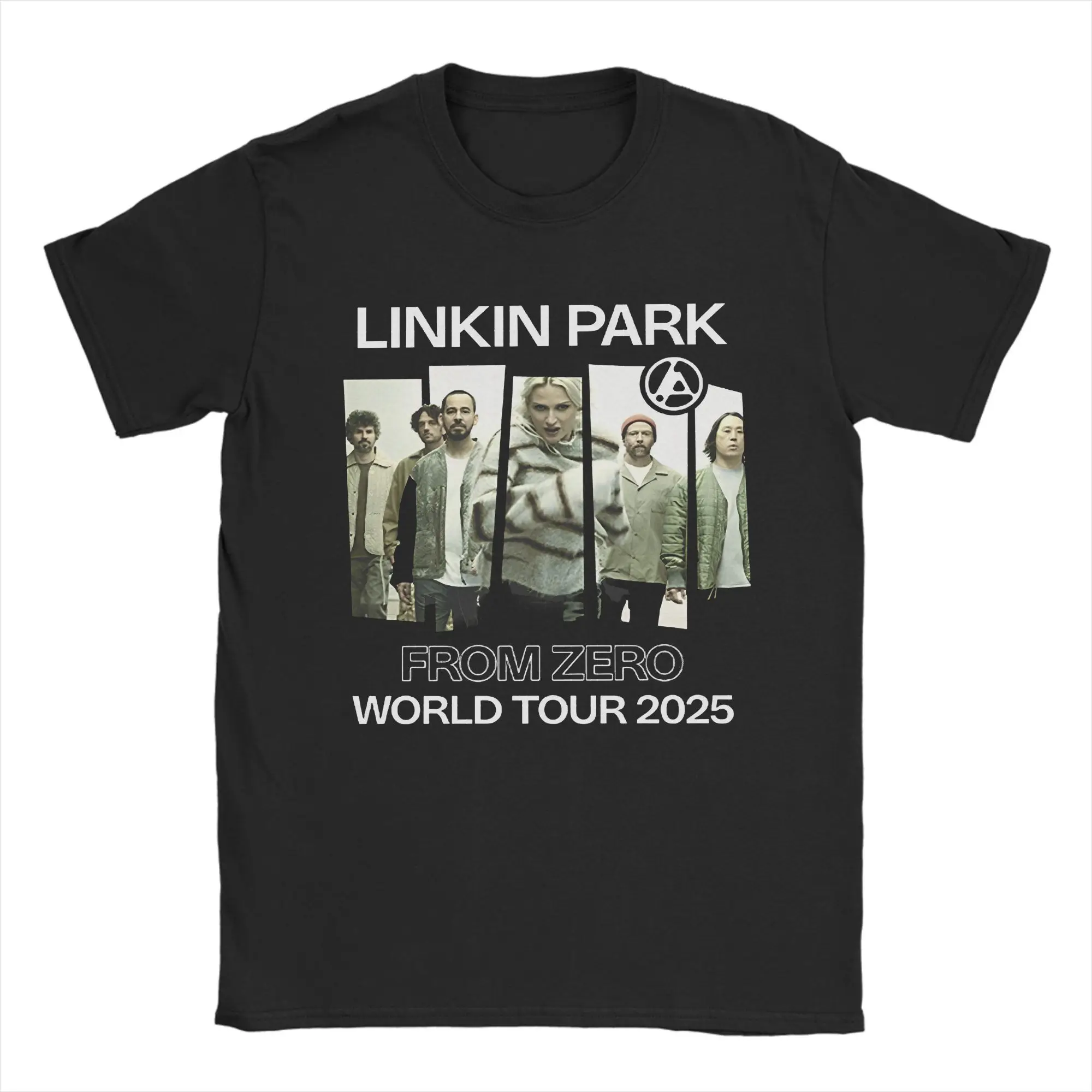 

Linkin-Park Band World Tour 2025 Graphic Printing T Shirt Men Women Cotton Tee Shirt Clothes