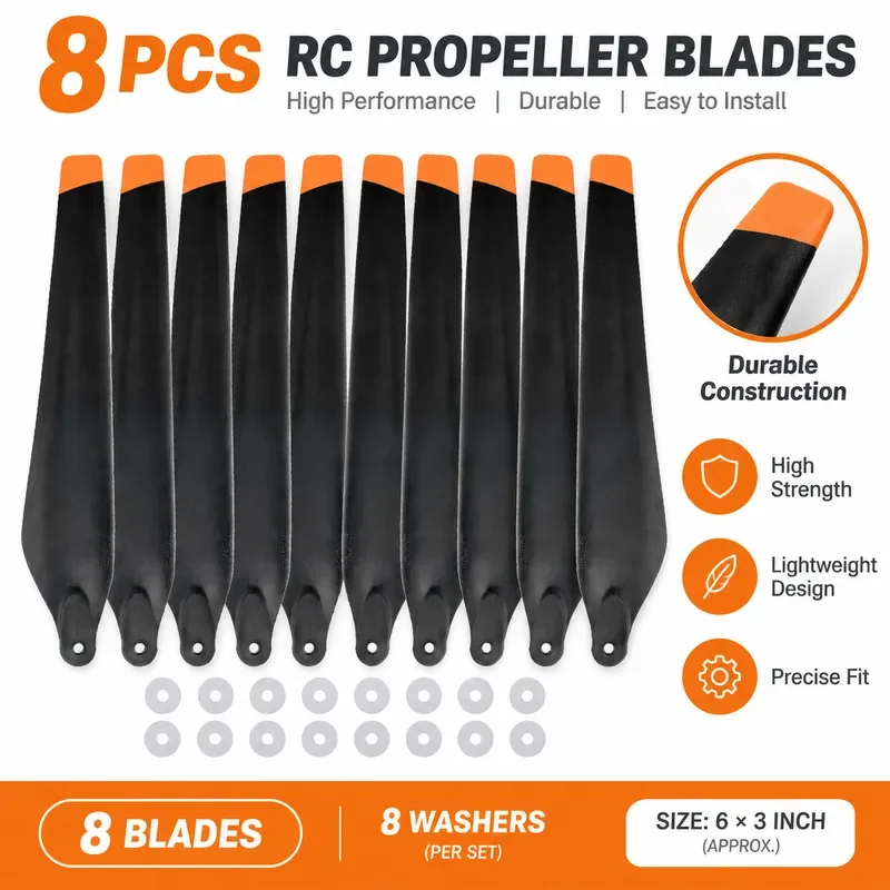High Carbon Steel Blades 3390 Propeller for DJI T20 T16 T10 Drone Accessories