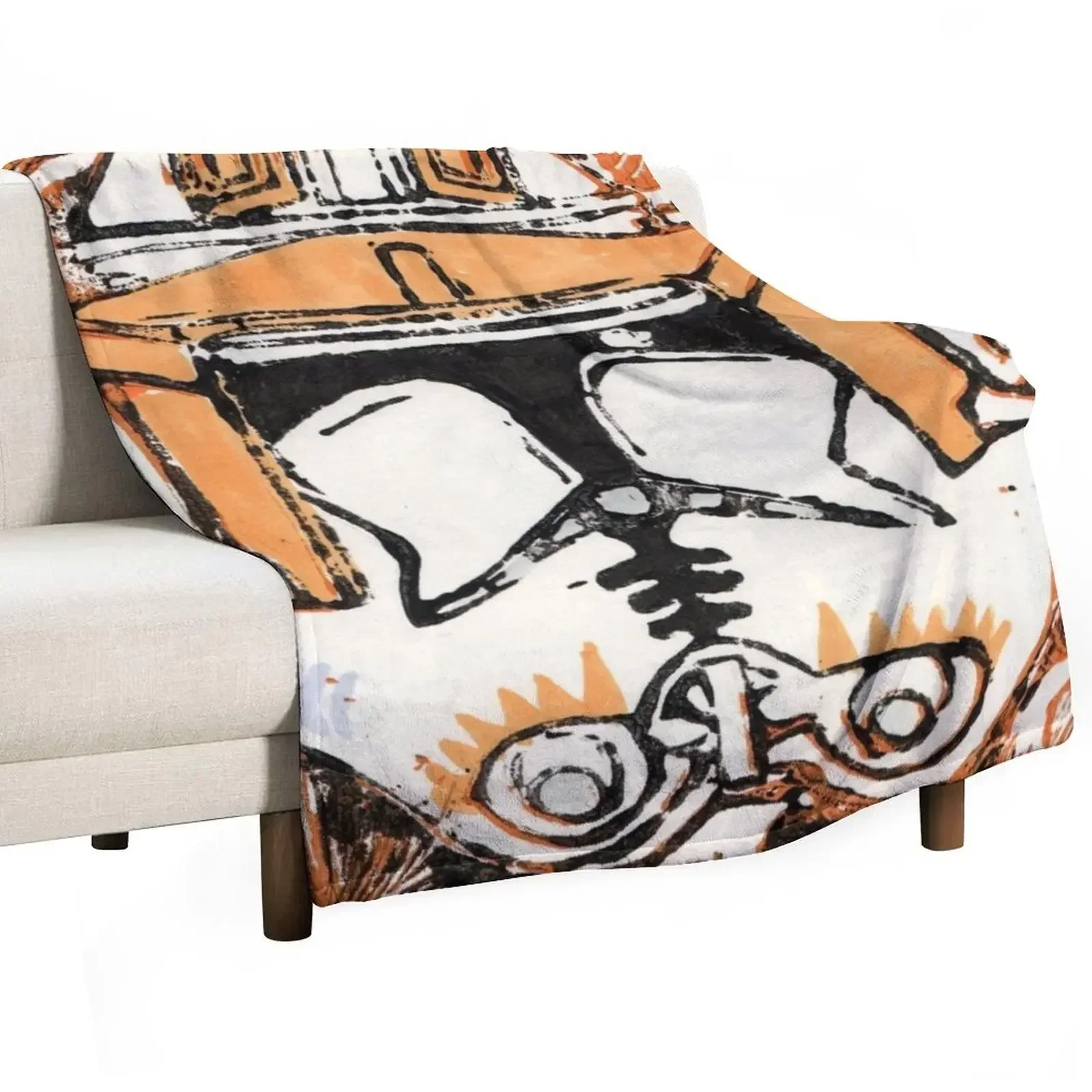 Commander Cody Throw Blanket Comforter Loose Blankets