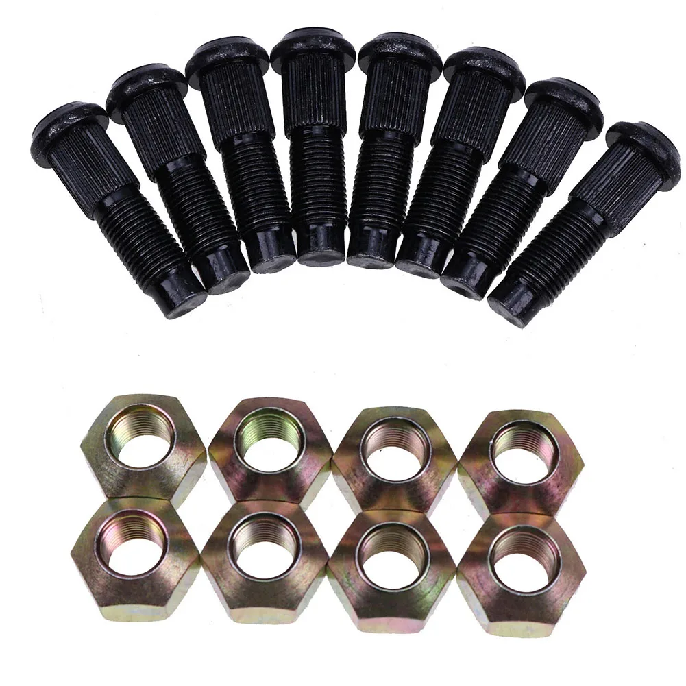 

Комплект из 8 кованых и закаленных колесных гаек и шпилек из углеродистой стали 6564669 6709170 для мини-погрузчиков Bobcat серий 500-883