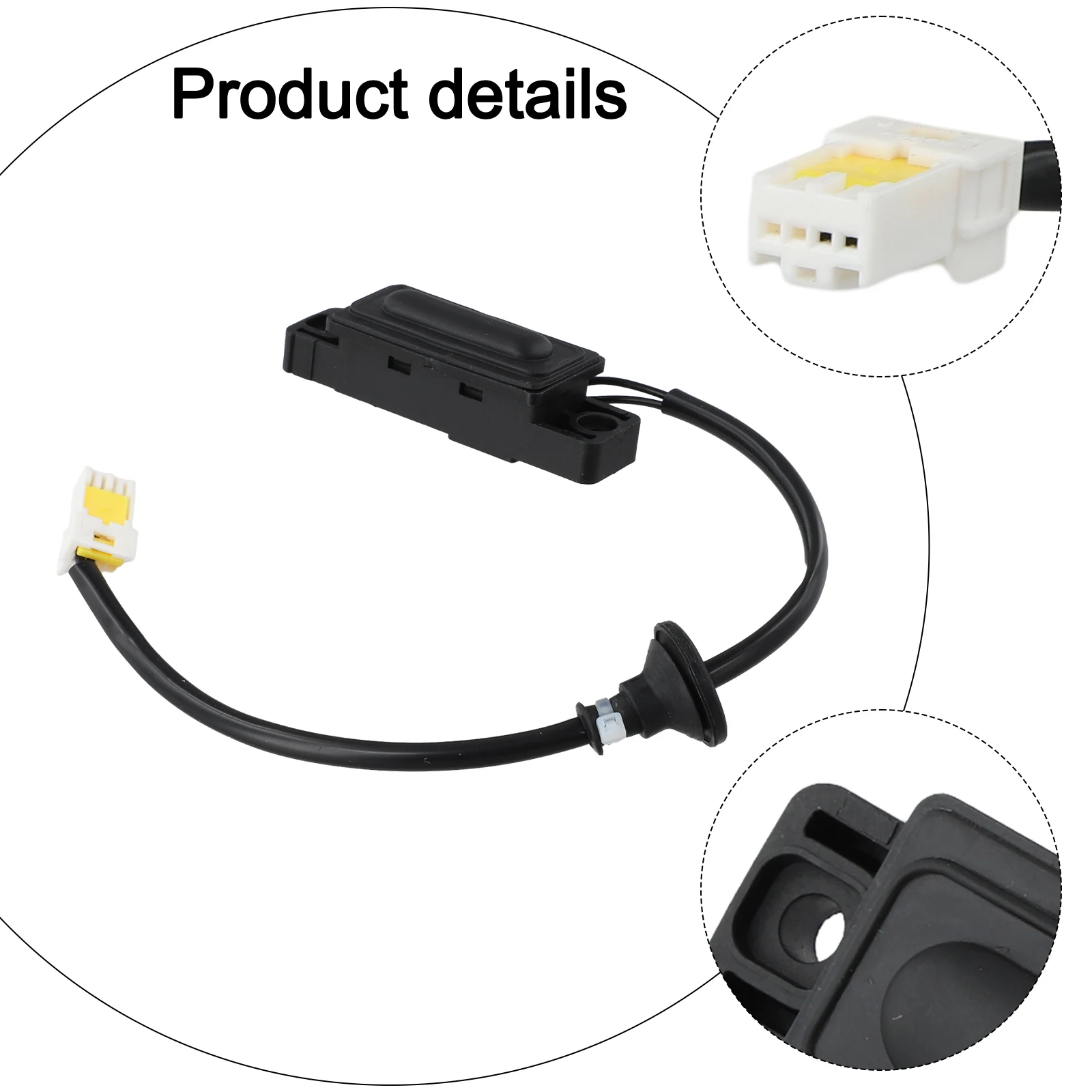 

ABS Tailgate Component Rear Trunk Release DIY Installation Effortless Trunk Access Quality Assurance For Suzuki SX4 2007-2013