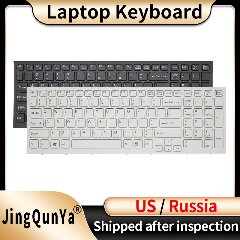 

US/RU/Russian Laptop Keyboard For Sony Vaio PCG-71212T 71211T 71211W 71311N 71315L 71318L EB18EC EB37 EB35 EB27EC Replacement