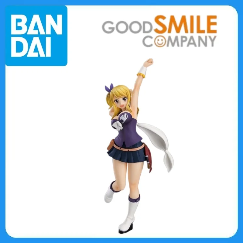 In Stock Genuine Good Smile Company Fairy Tail Lucy Heartfilia Pop Up Parade Grand Magic Royale Ver Anime Cartoon Model Toys