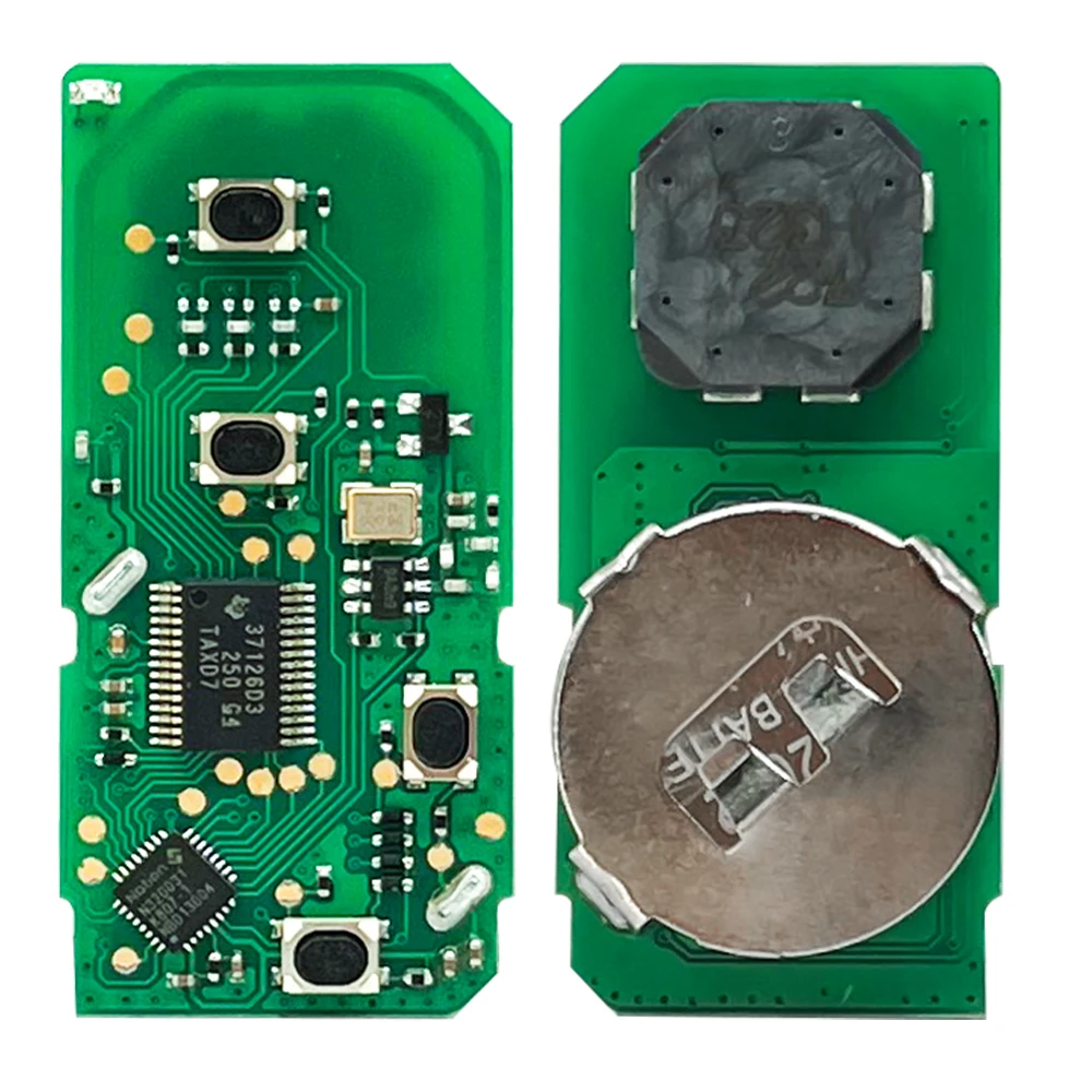 XNRKEY For Toyota Avensis Prius 2010-2015Remote Smart Proximity Key fob 433MHZ ID4D Chip 2Button 61A449-0011 F433 B74EA B75EA