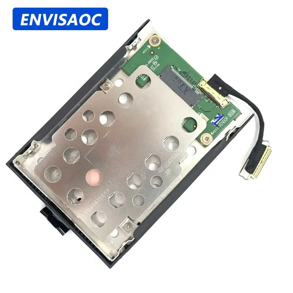 Совместим с ноутбуками Lenovo ThinkPad T470, T470P, A475, T480, T480P, A485: гибкий кабель-разъем M.2 2280 для SSD-накопителя (Caddy)