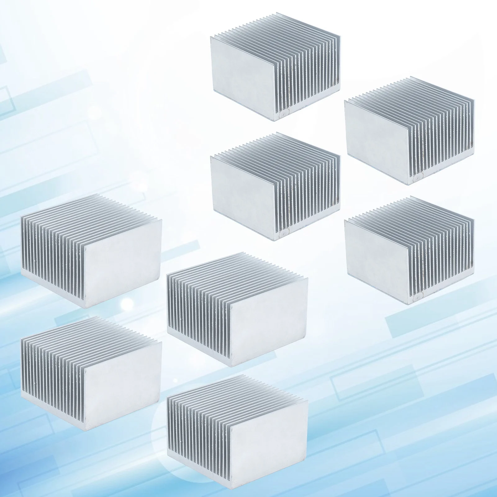 

Electronic Heat Sink Aluminum Heatsink Radiator Heat Sink for Electronics CPU Module 60x60x39mm Electronic Heat Sink Heatsink