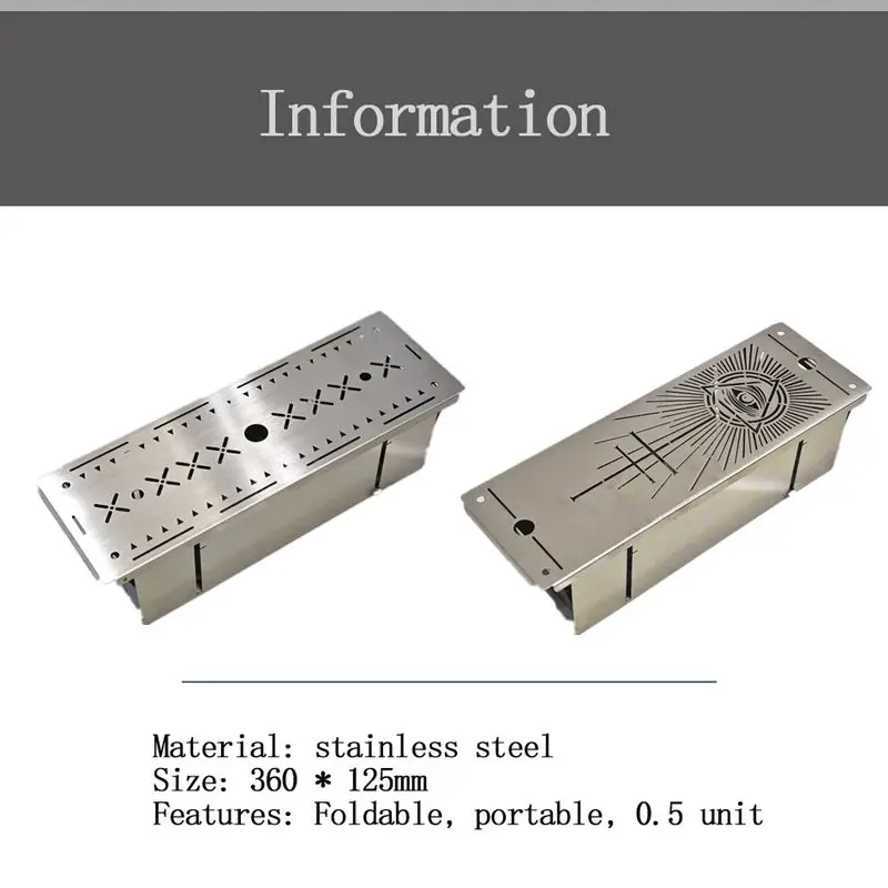 Imagem -02 - Caixa de Armazenamento em para Acampar Cesta de Drenagem Leve Acessórios de Mesa Igt de Cozinha Portátil ao ar Livre Aço Inoxidável