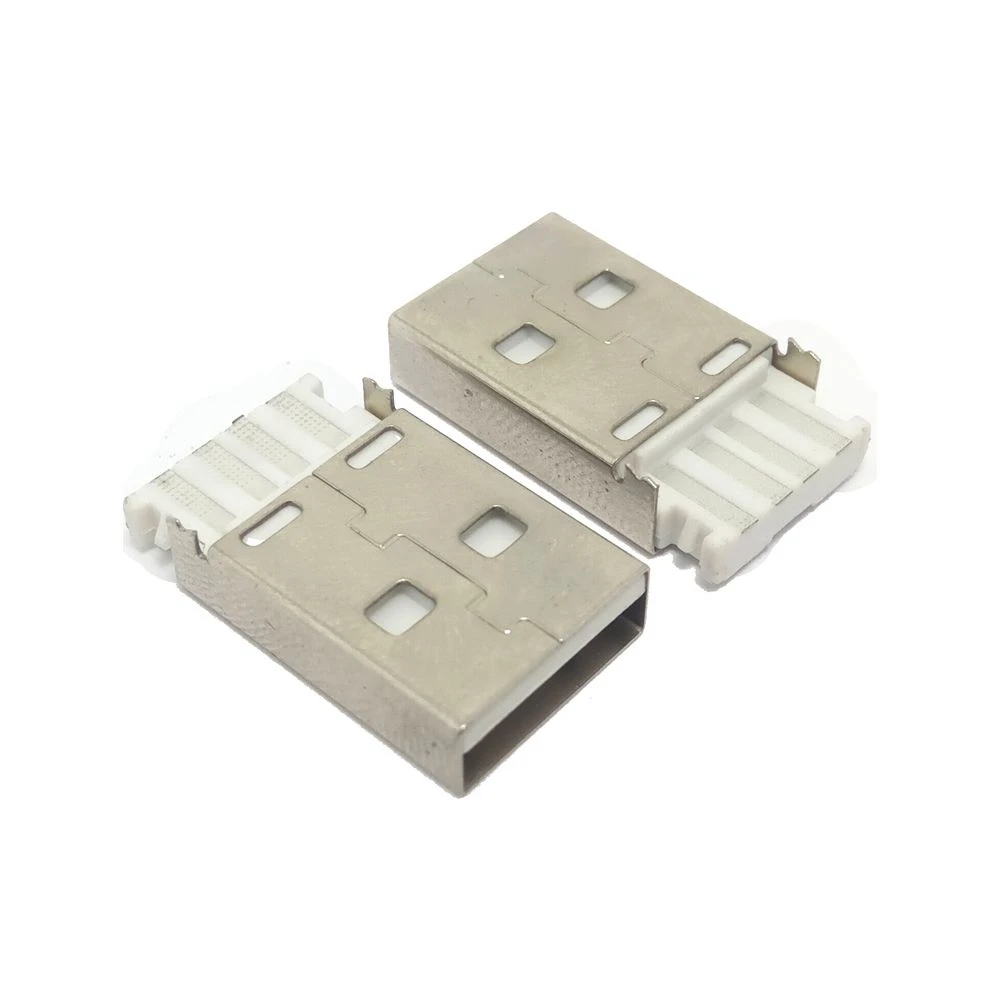 USB 2.0 A-type male patch soldering cable, direct insertion of data cable connection cable, plug-in soldering wire PCB DIY