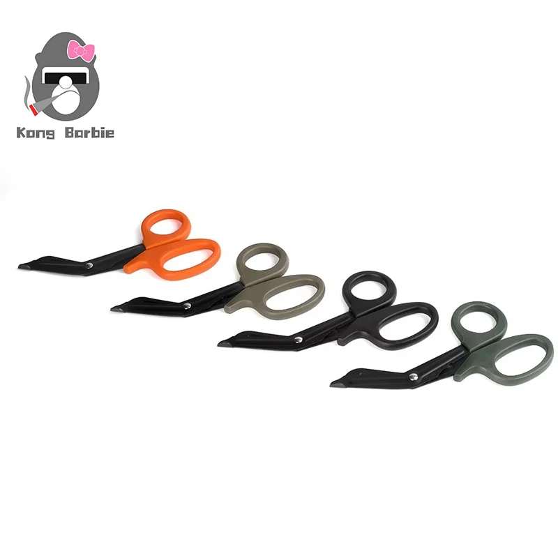 

Tactical EDC Shears Paramedic EMT Emergency Scissors First Aid Rescue Bandage Cutter Outdoor Tools Equipment for Camping Hiking