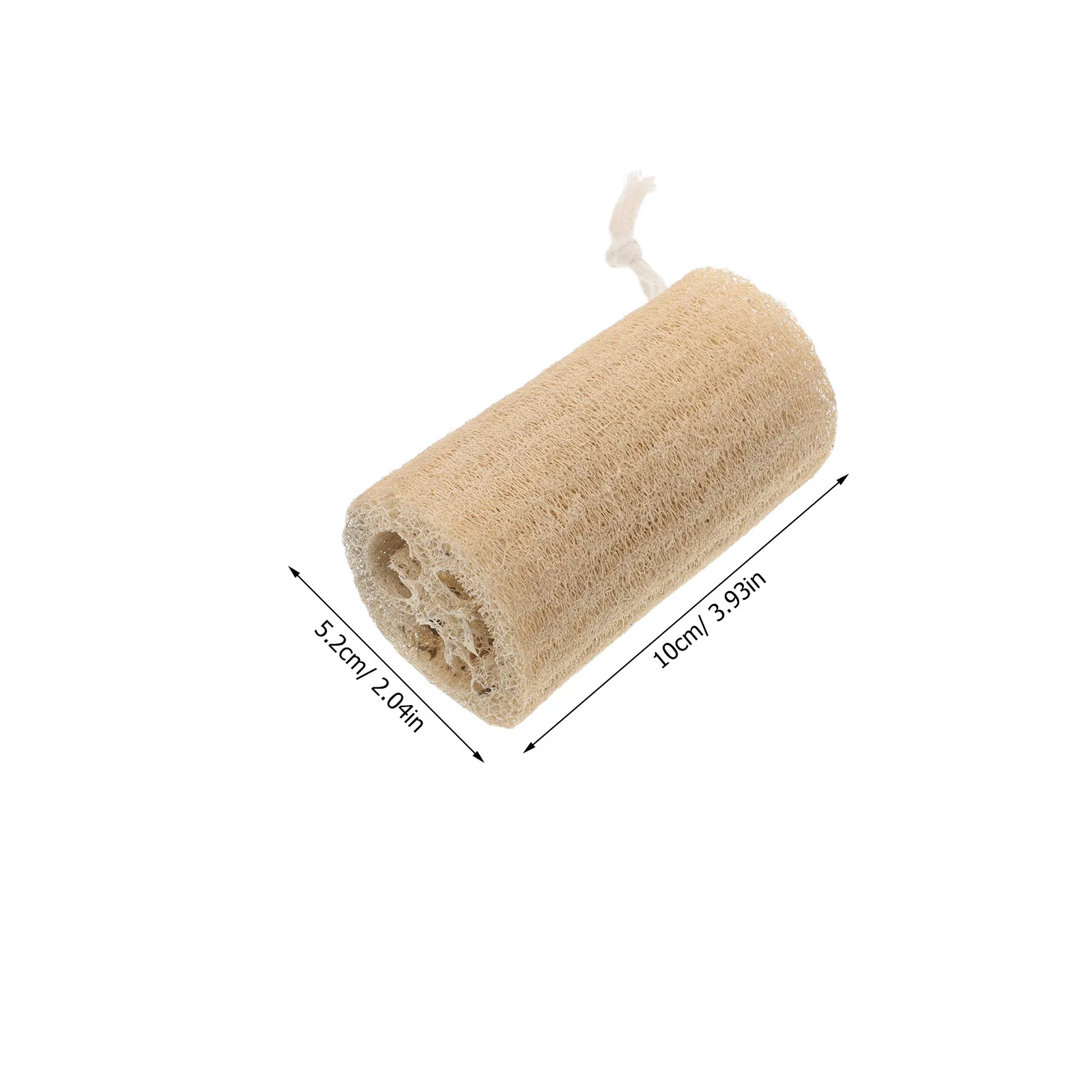 12Pcs Natural Loofah Sponge Exfoliating Body Scrubber Loofah Bath Shower Washcloth for Women Men Promotes Circulation