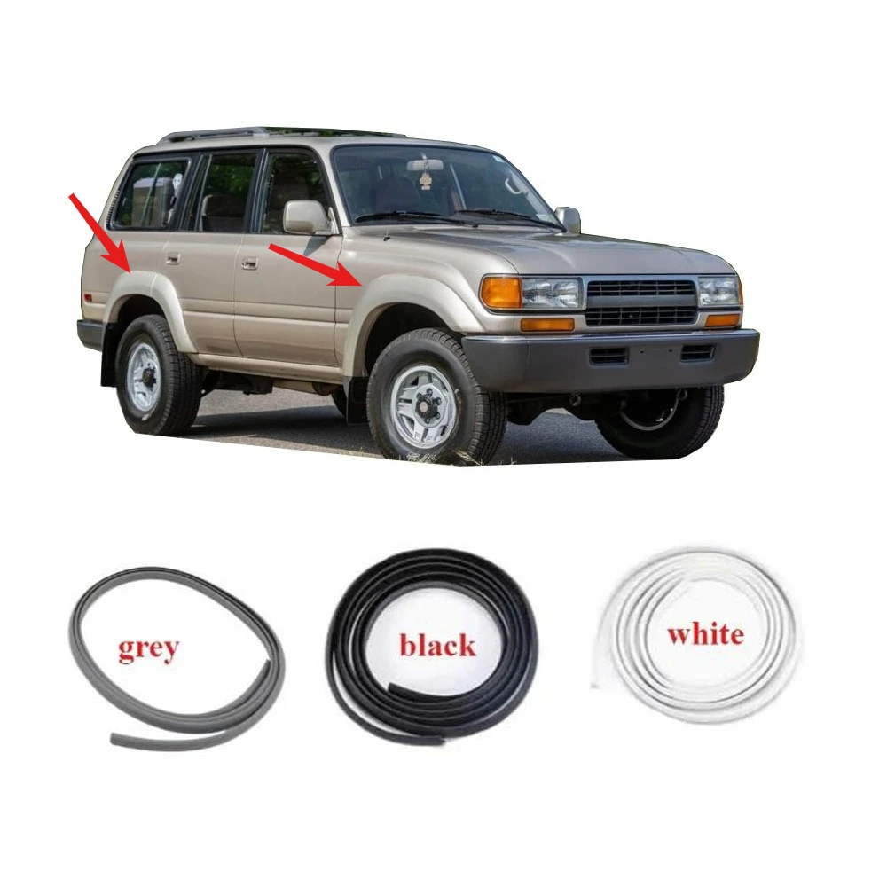

1 Piece 150cm Wheel Eyebrow Rubber for Toyota Land Cruiser LC90 LC80 Lc95 1991-1997 Fender Wheel Seal Protecror Belt