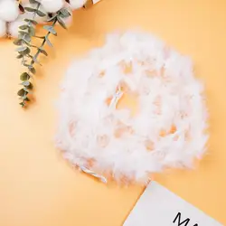 2M Feather Boa Strip Fluffy Feather Ribbon For Costume Fancy Dress Wedding Party Apparel Fabric Sewing Craft Decoration