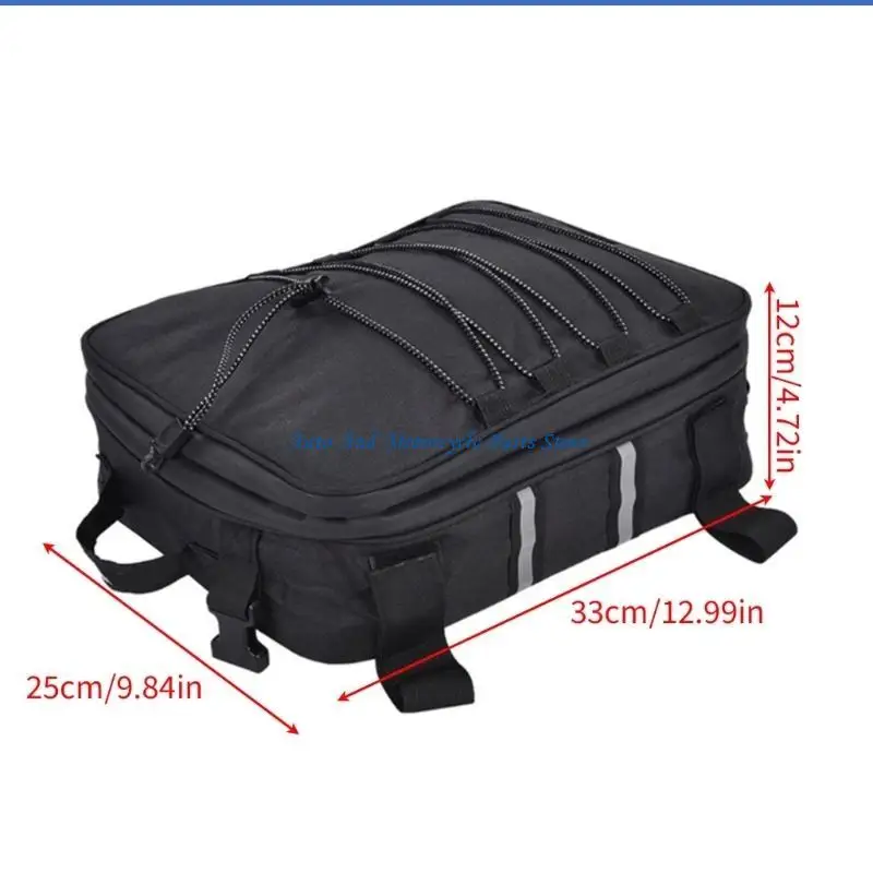 P9FD Multifunktions-Hecktaschen, wasserdichtes Top-Pack für R1200GS Adventure, zusätzliche Taschen, Top-Taschen, Gepäcktaschen – Detail 7