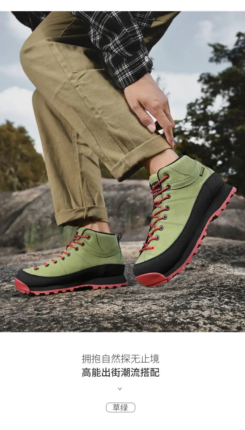 2025 Hot Sale Unisex Outdoor Hiking Shoes Mountaineering Travel Shoes Mens Hiking Shoes Climbing Sneakers Very Good