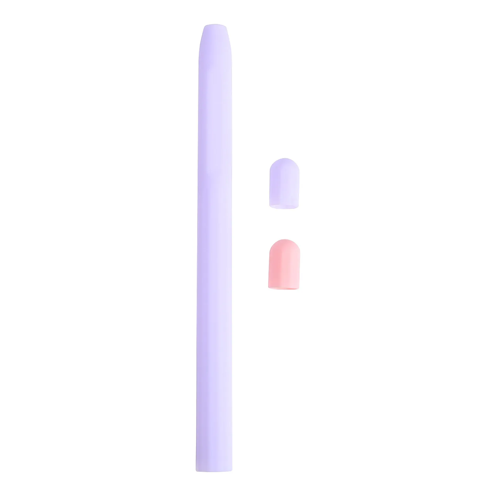 

Силиконовый чехол для стилуса Pencil 2, противоударный защитный чехол, утолщенный, моющийся, многоразовый, современный, двухцветный