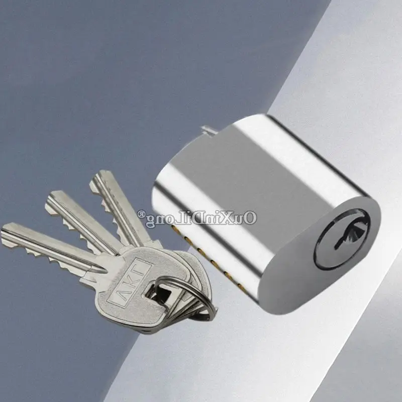 العلامة التجارية الجديدة 5 قطعة الصلبة النحاس البحرية مقاومة للحريق قفل الباب اسطوانة البحرية معدن الحديد قفل الباب الأساسية قفل غال استبدال أجزاء #1