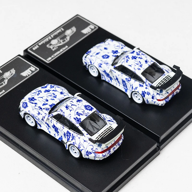 Flame 1:64 Luminous RWB 993 964 911 car model